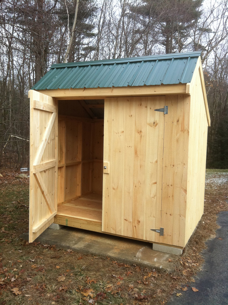 ... door salt box one of our larger garden sheds with double door access