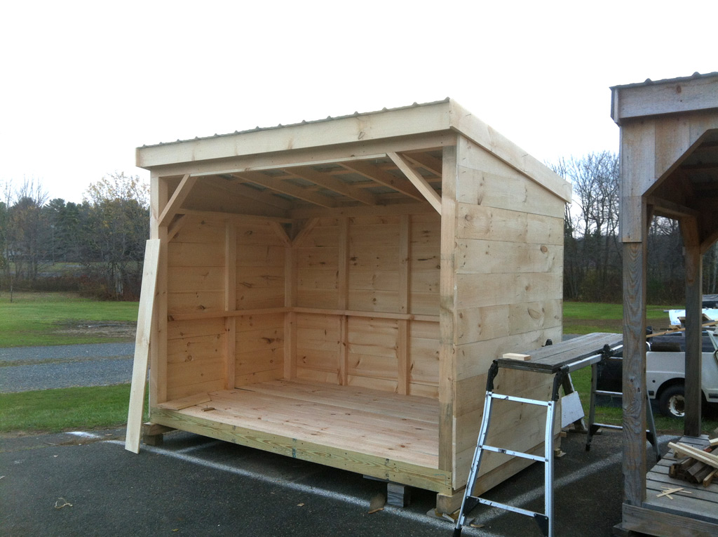 Wood Storage Sheds